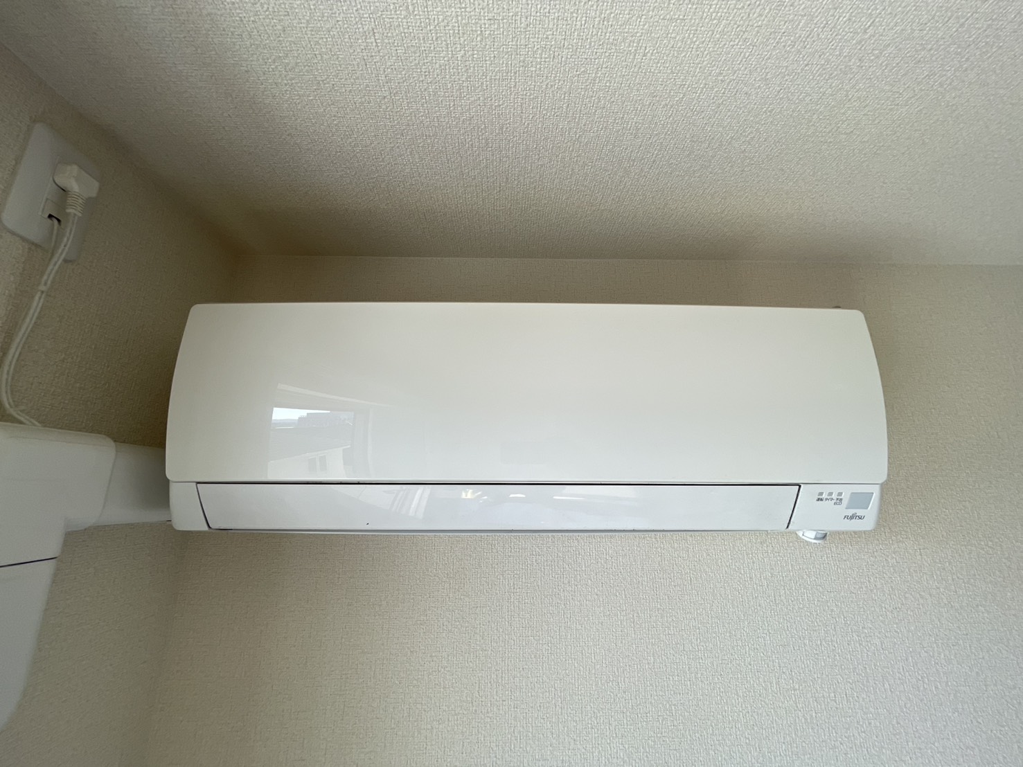 宝塚市すみれガ丘のエアコンクリーニング 富士通ゼネラルAS-A285Hのエアコン本体