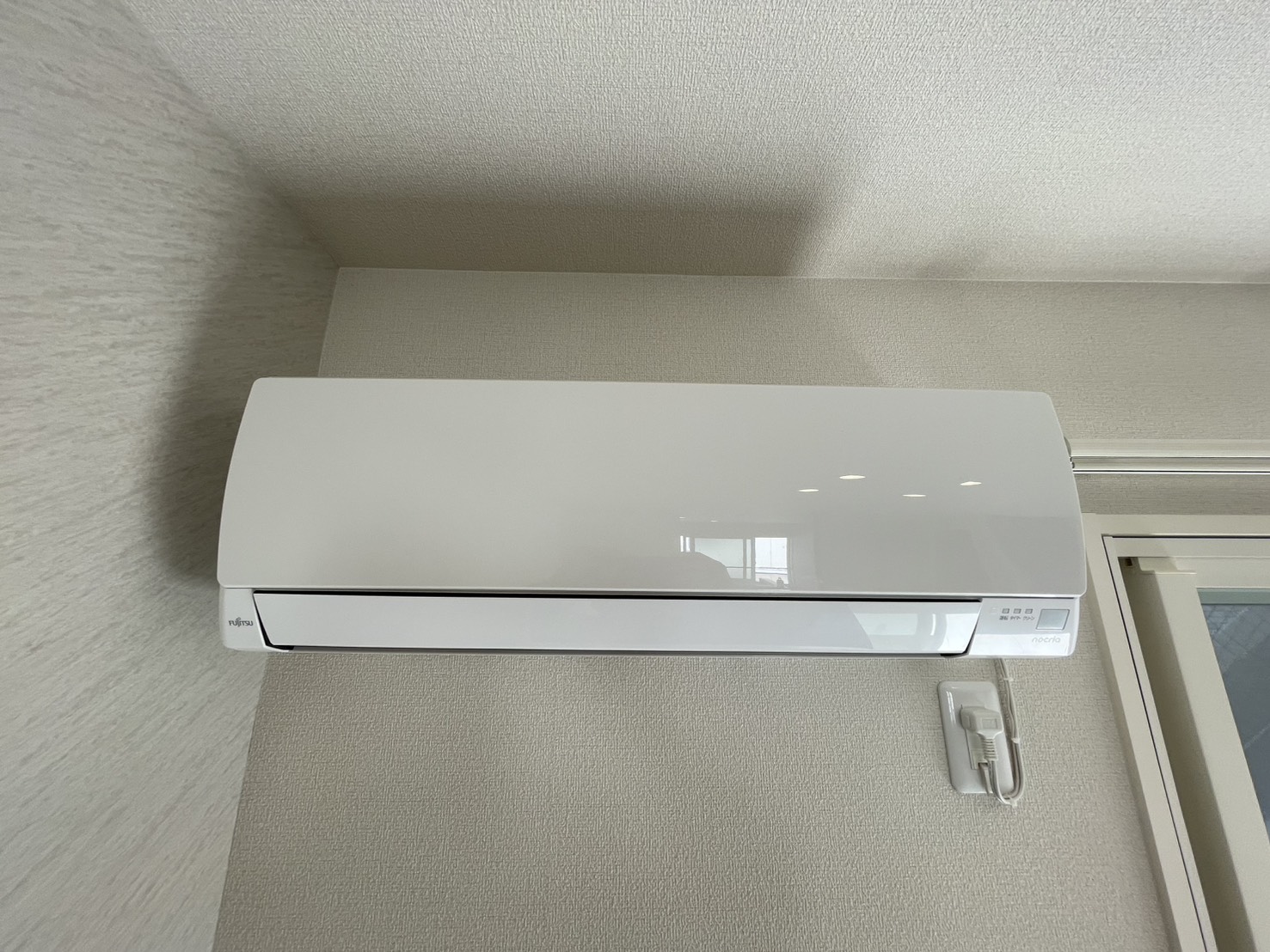 宝塚市武庫山のエアコンクリーニング 富士通ゼネラルAS-AH404Rのエアコン本体