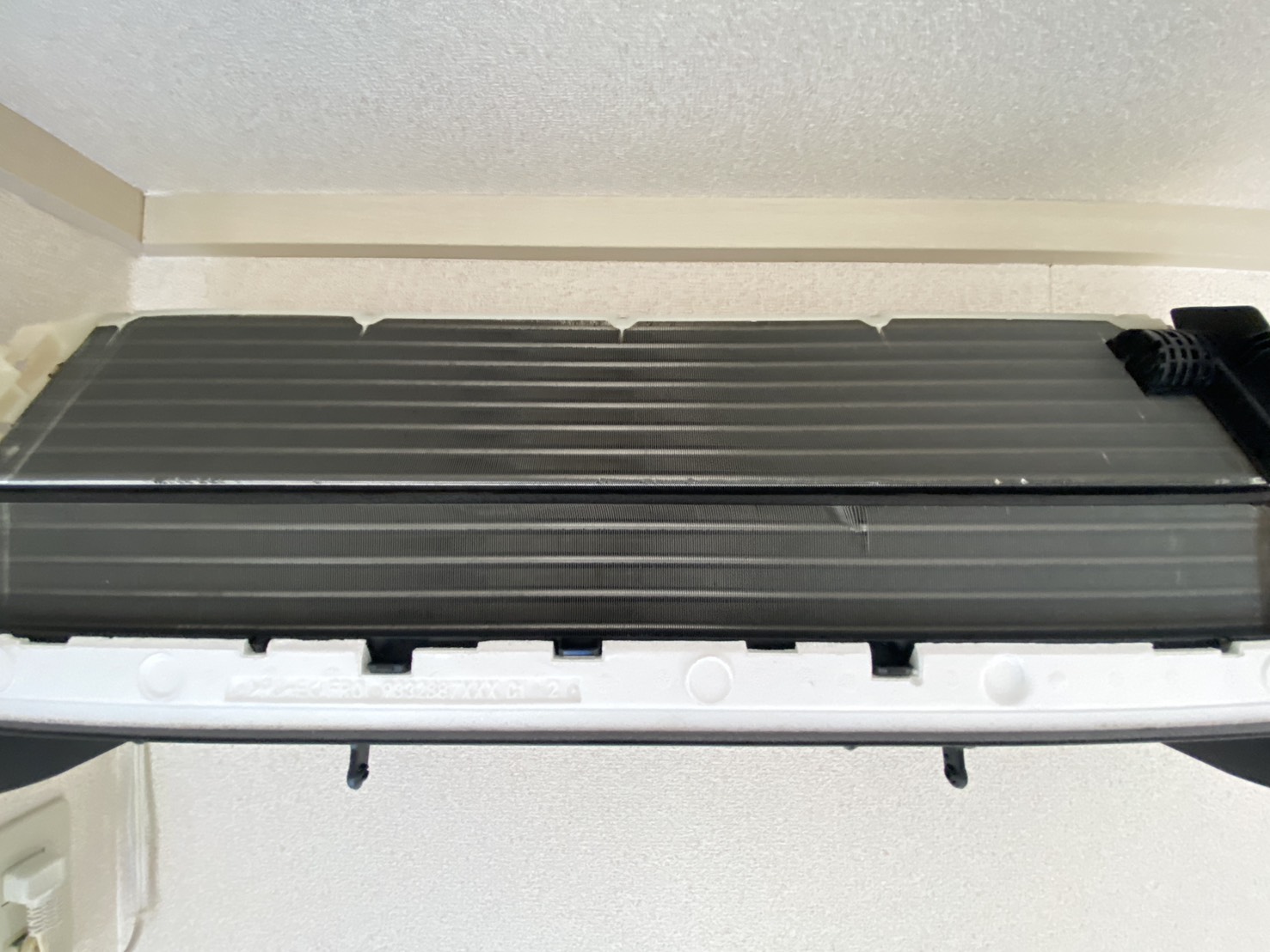 川西市南花屋敷のエアコンクリーニング 熱交換器アフター