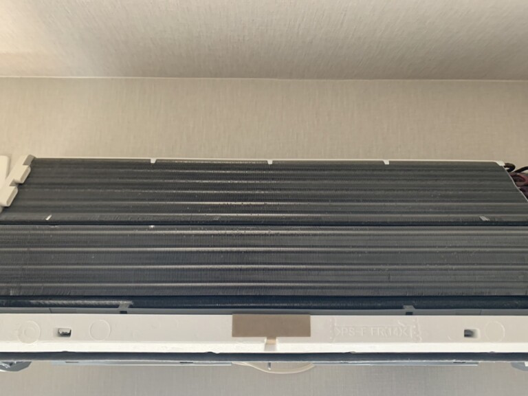 宝塚市売布のエアコンクリーニング実績｜風量低下が気になる壁掛けエアコンを内部洗浄