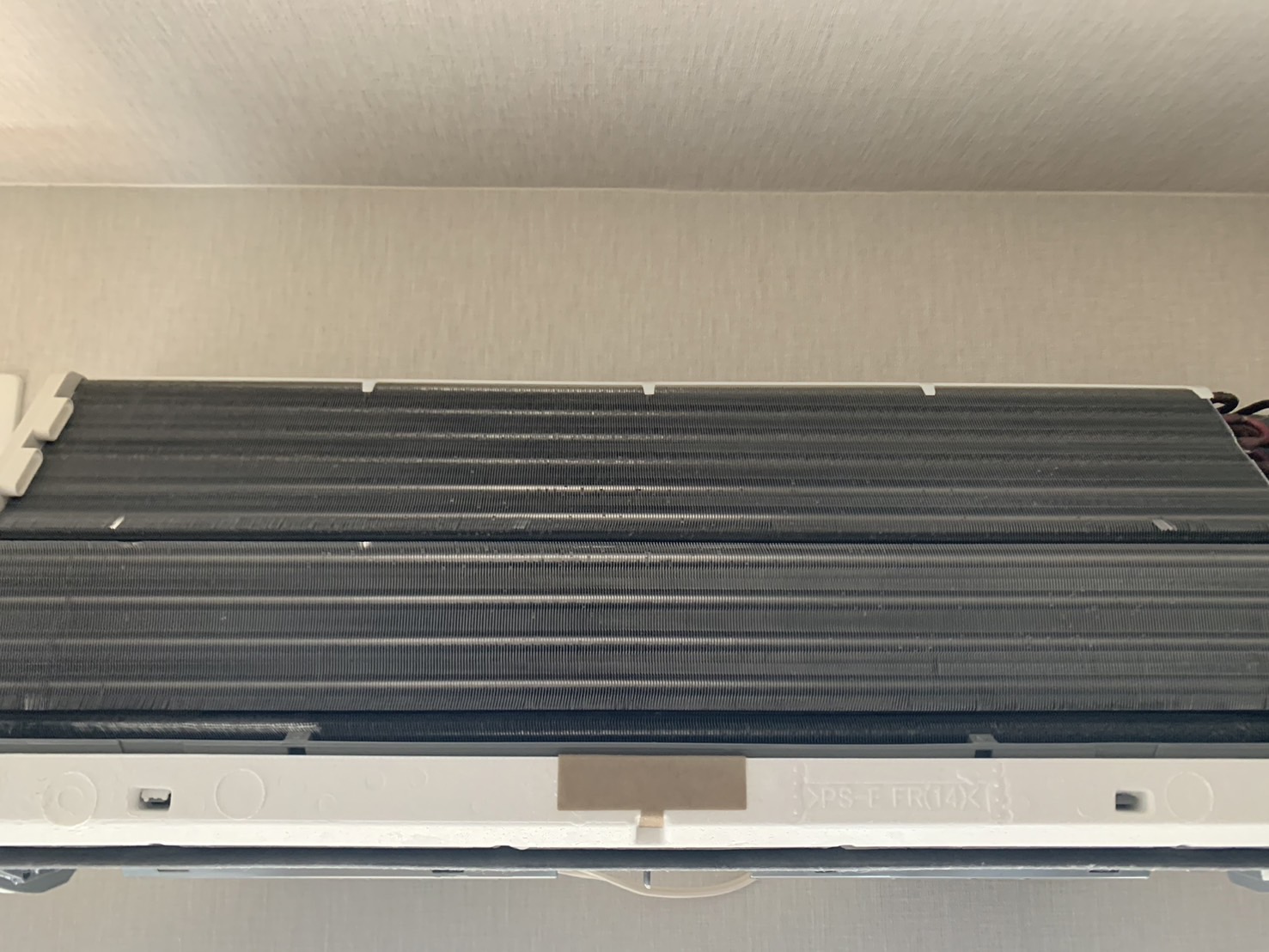 宝塚市売布のエアコンクリーニング 熱交換器アフター