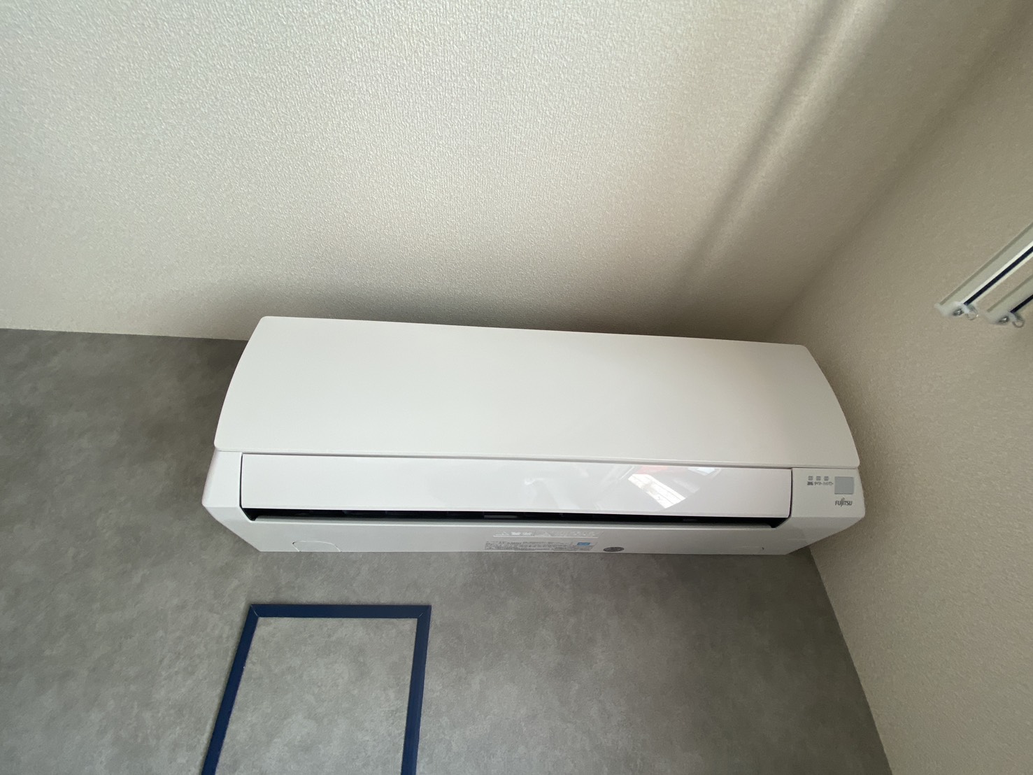 エアコンクリーニングを宝塚市雲雀丘で実施した富士通ゼネラル AS-A366H のエアコン本体