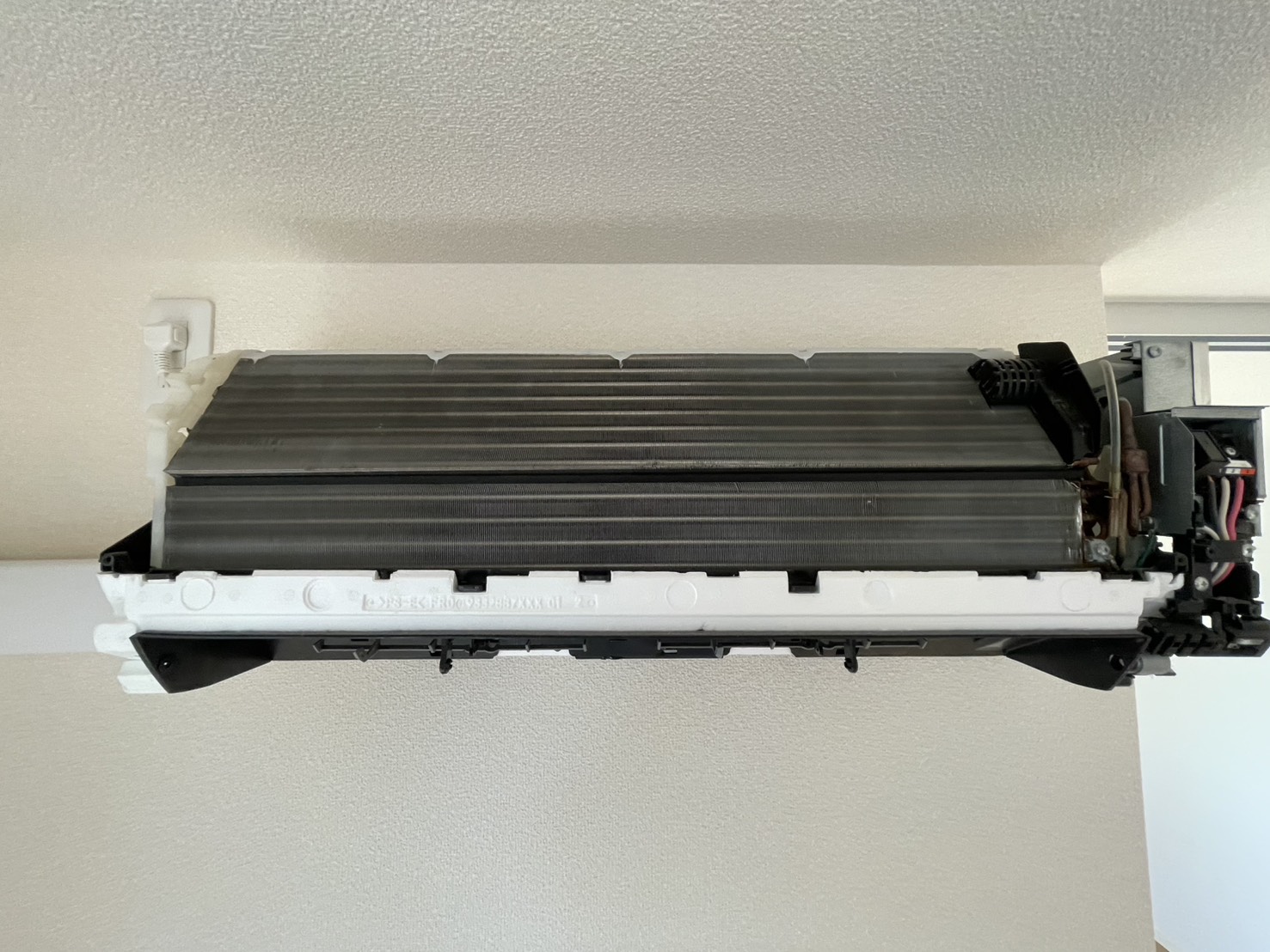 宝塚市仁川のエアコンクリーニング 熱交換器アフター 富士通ゼネラル AS-A368H