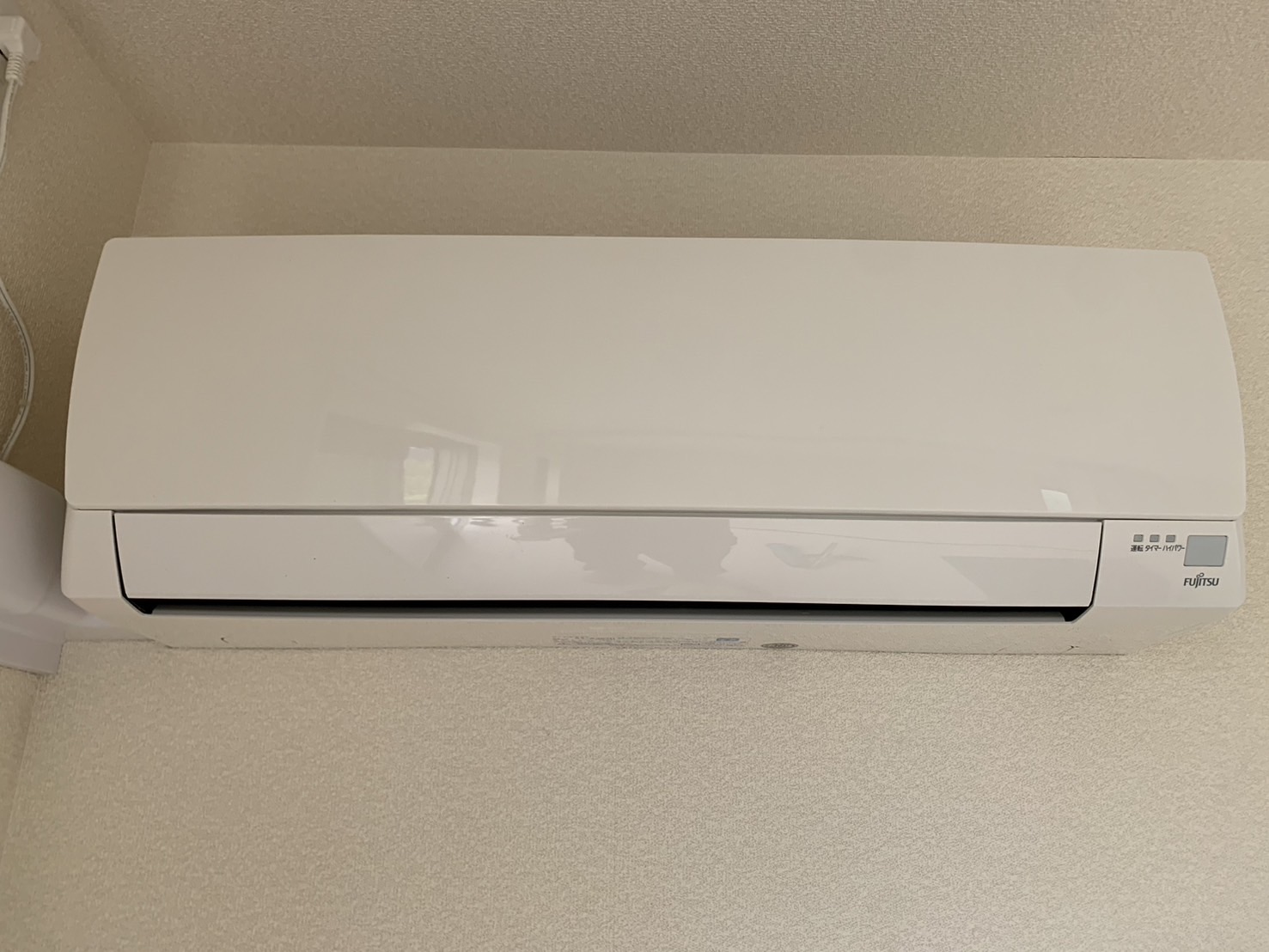 エアコンクリーニングを川西市加茂で実施した富士通ゼネラル AS-A367Hのエアコン本体
